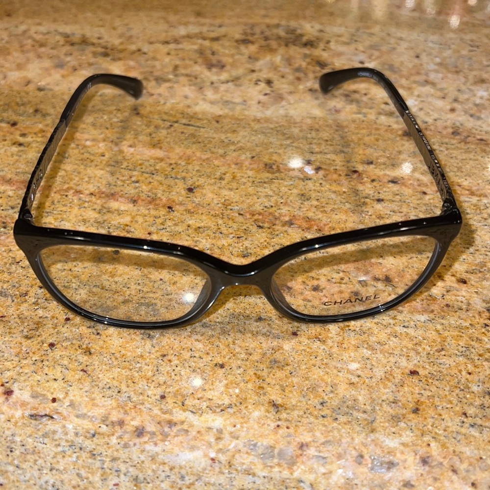 Chanel 3410 c.501 54-17-140 made in Italy authentic eyewear eyeglasses